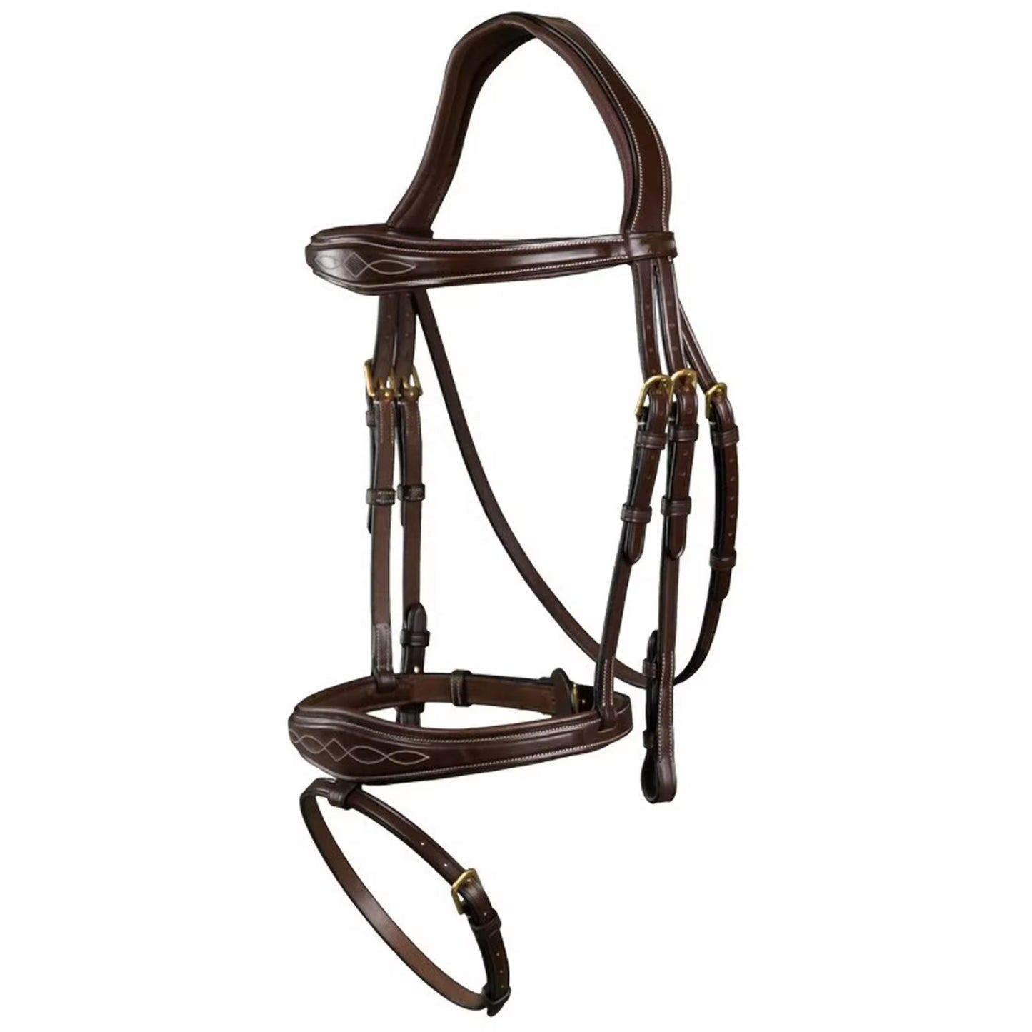 Equestire Premium Padded Leather English Bridle