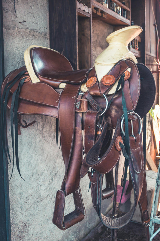 Silverline Synthetic Western Pony Saddle
