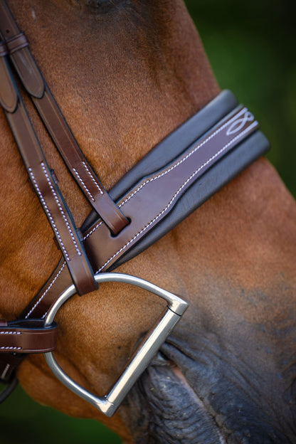Equestire Signature Padded Leather Hunter Bridle