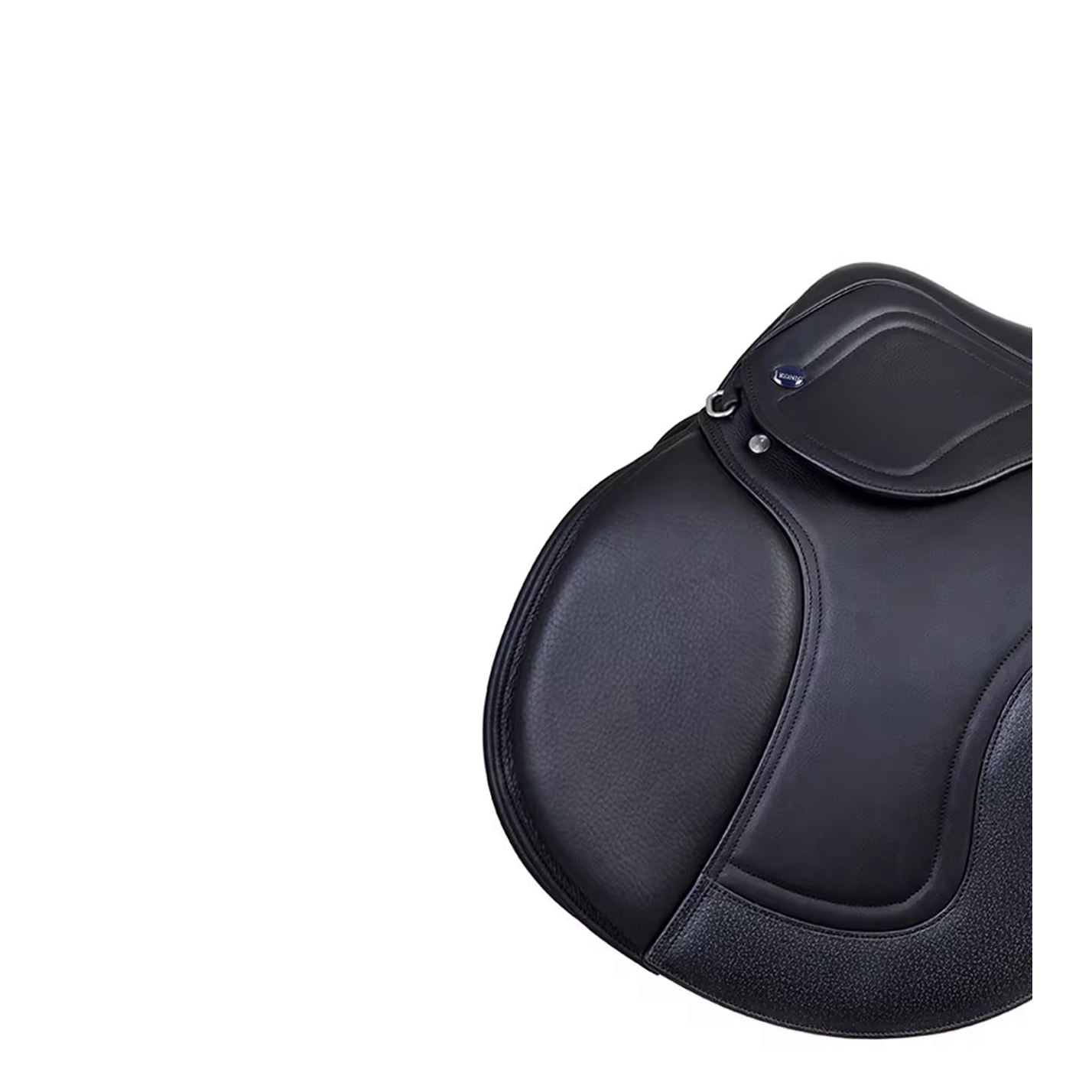 Equestire Luxury Black Leather Close Contact Saddle