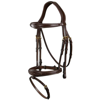 Equestire Premium Padded Leather English Bridle