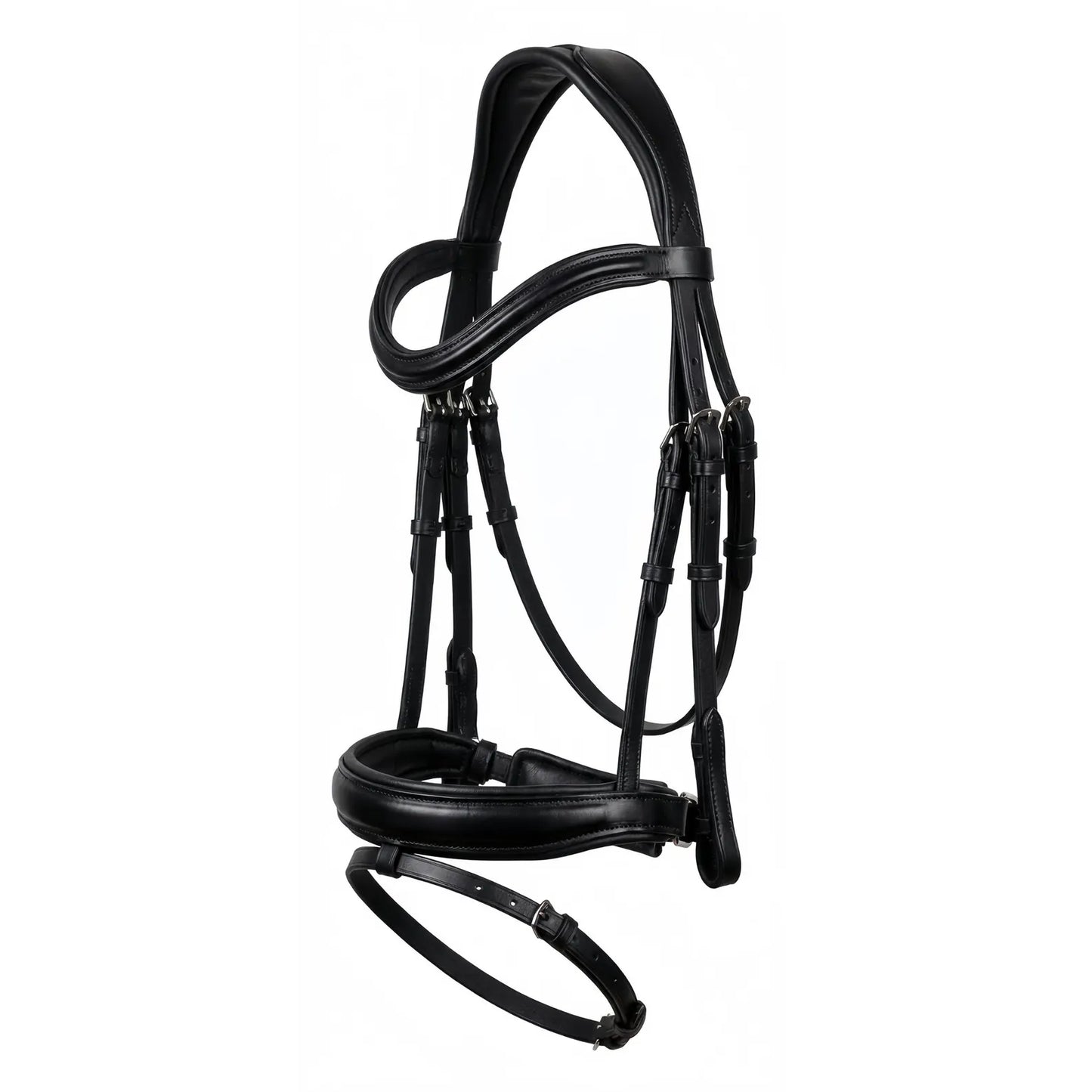 Equestire Premium Padded Leather Dressage Bridle