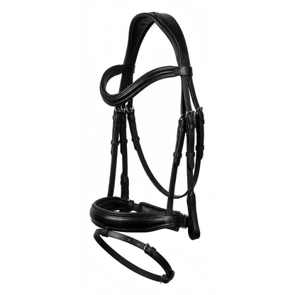 Equestire Premium Padded Leather Dressage Bridle
