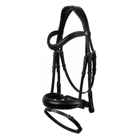 Equestire Premium Padded Leather Dressage Bridle