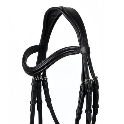 Equestire Premium Padded Leather Dressage Bridle