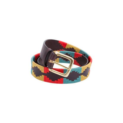 Equestire Handcrafted Polo Style Leather Belt
