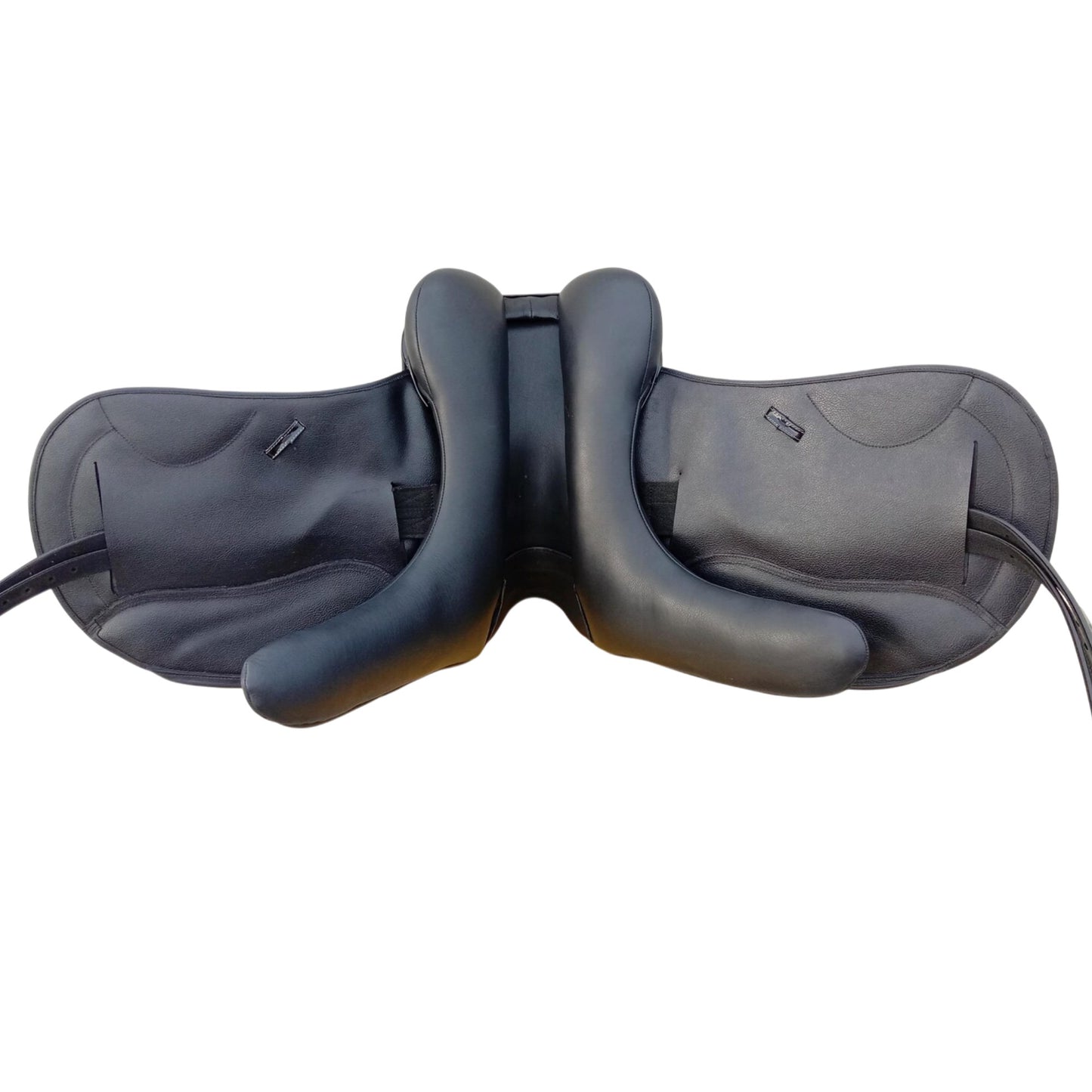 Equestire Grand Prix Elite Monoflap Black Leather Dressage Saddle