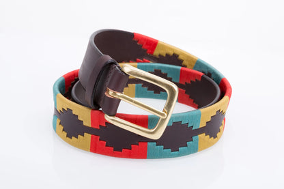 Equestire Handcrafted Polo Style Leather Belt